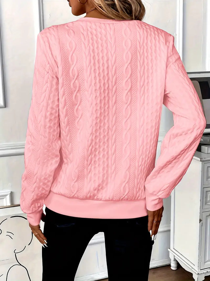Quarter-Zip Knitted Wool Sweater