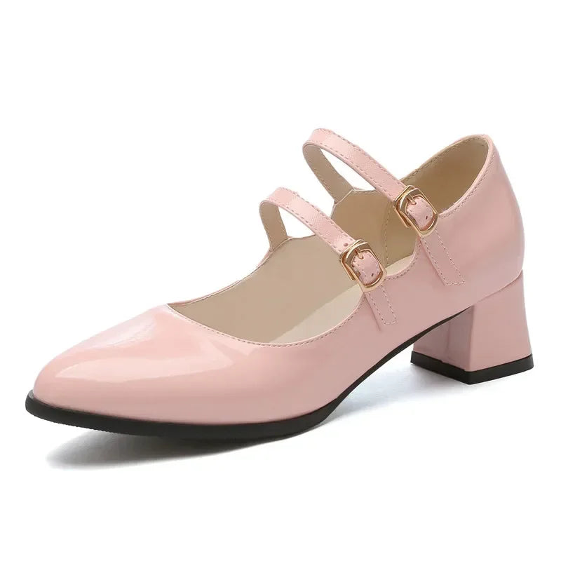 Sweet Patent Leather Mary Janes