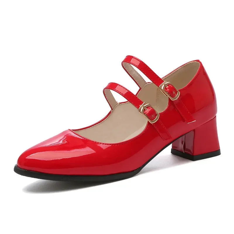 Sweet Patent Leather Mary Janes