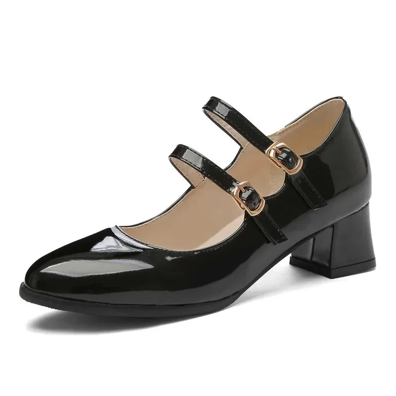 Sweet Patent Leather Mary Janes