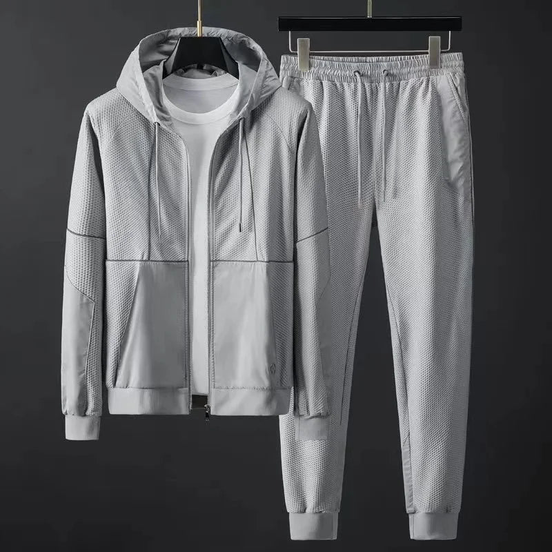 Tracksuit Zipper Hooded Sportswear