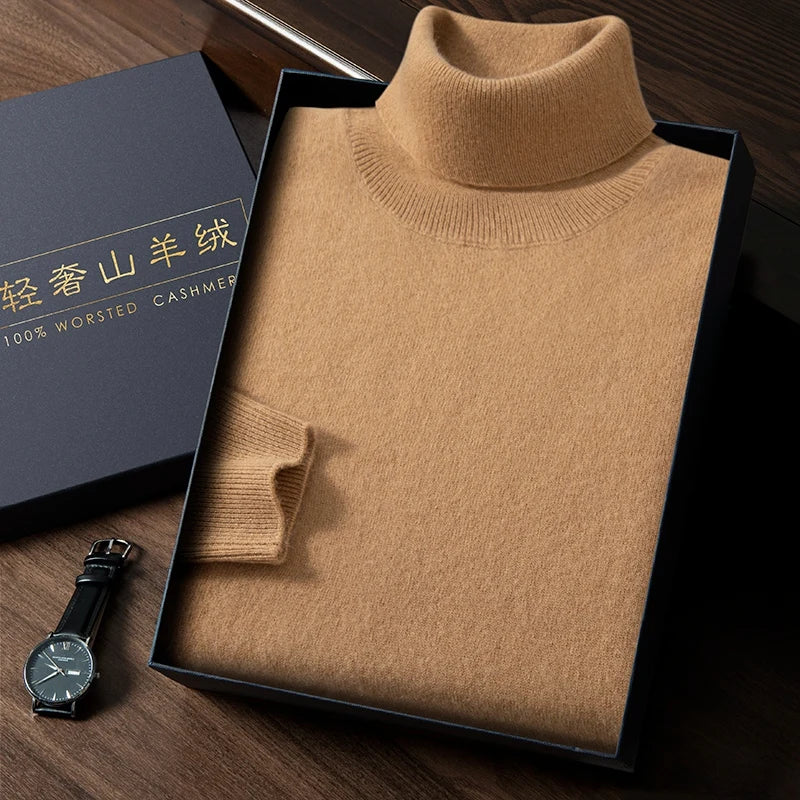 Cashmere Turtleneck Sweater