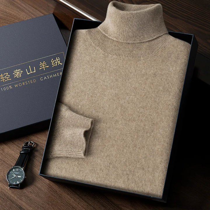 Cashmere Turtleneck Sweater