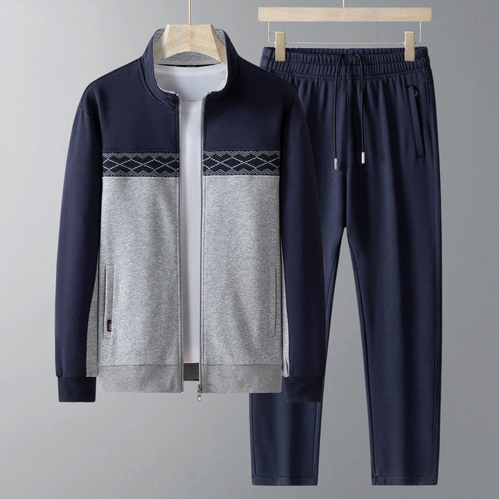  Two-Tone Full-Zip Track Set