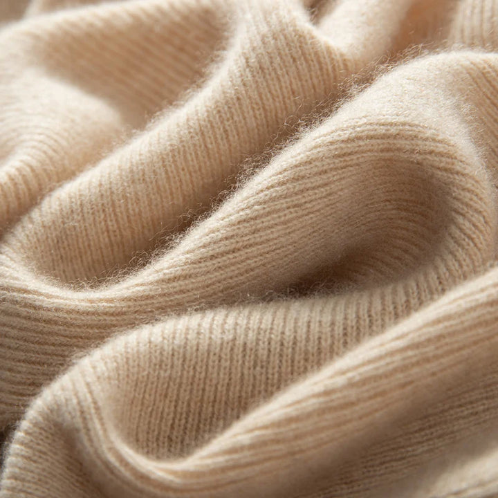 Unique Pure Cashmere Turtleneck Sweater