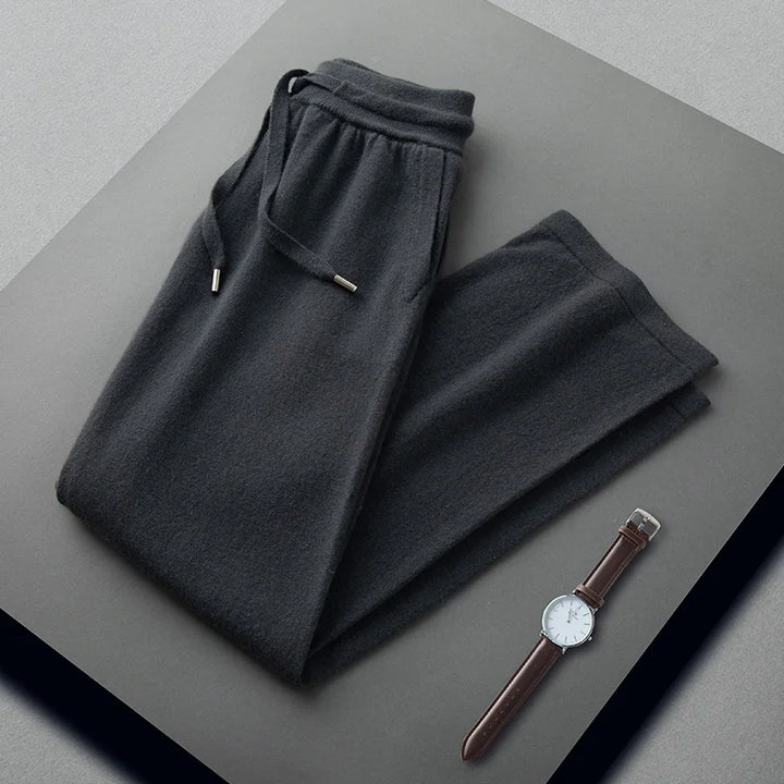 Vera | Men's Cashmere Knit Straight-Leg Pants
