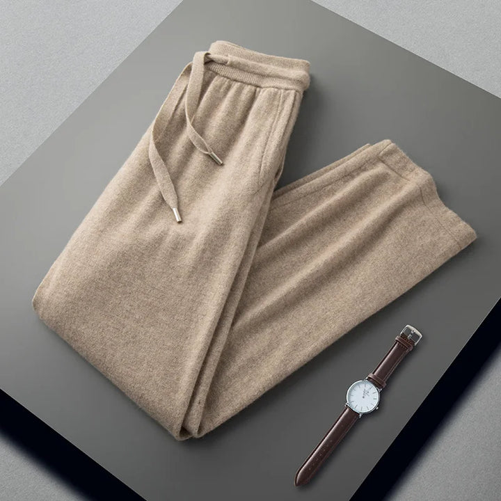 Vera | Men's Cashmere Knit Straight-Leg Pants