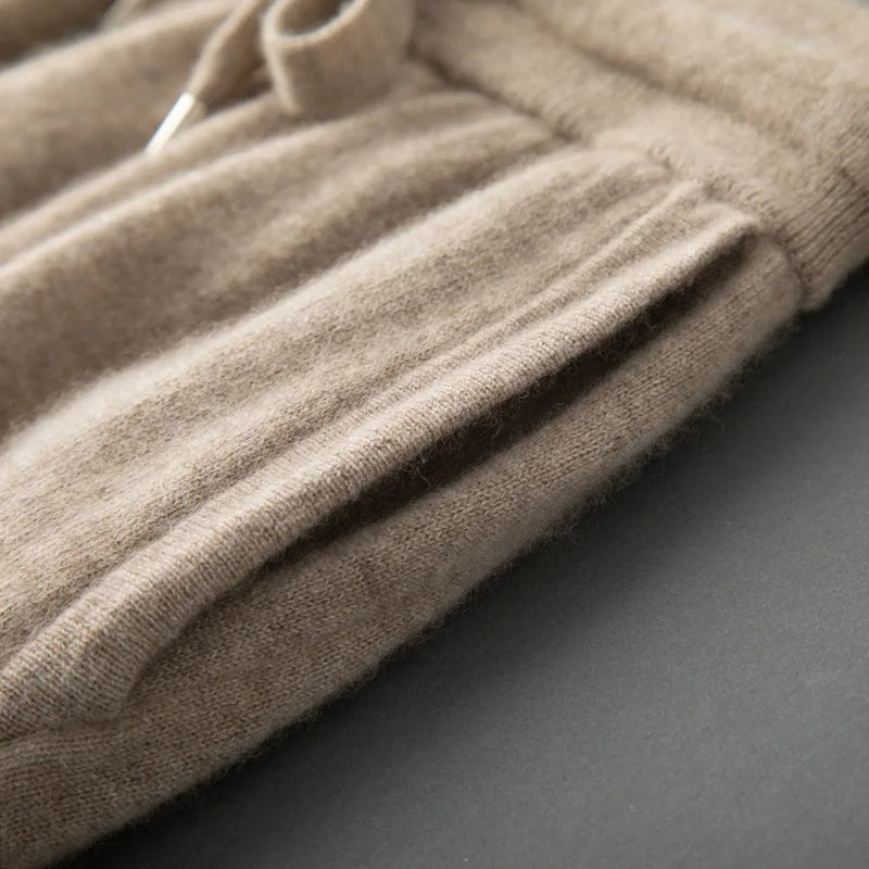 Vera | Men's Cashmere Knit Straight-Leg Pants