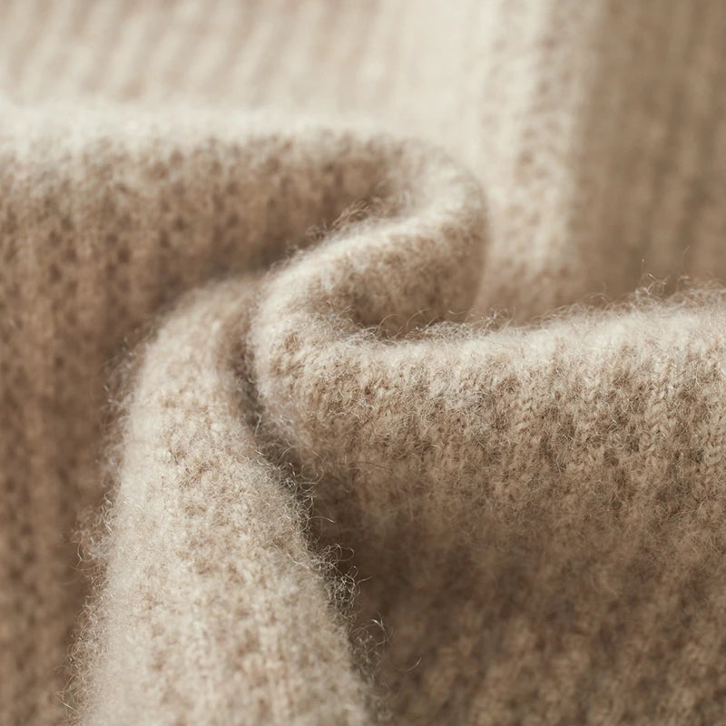 Vera | Men's Merino Wool Knit Zipper Hoodie