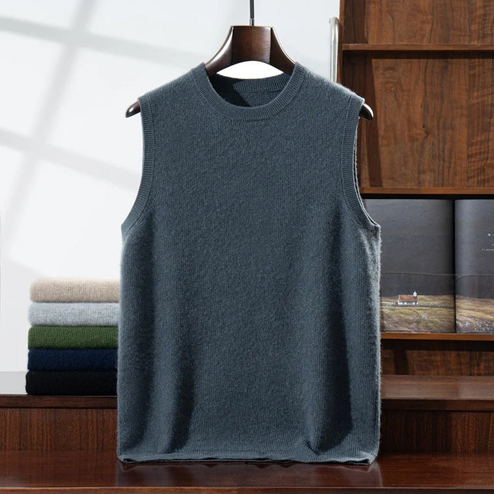 Vera | Men's Pure Cashmere Knit Vest