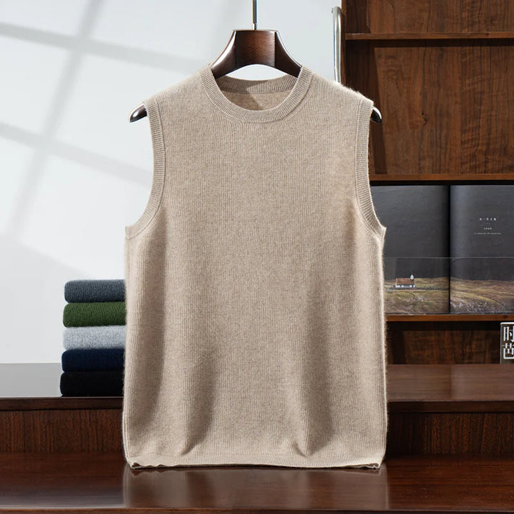 Vera | Men's Pure Cashmere Knit Vest