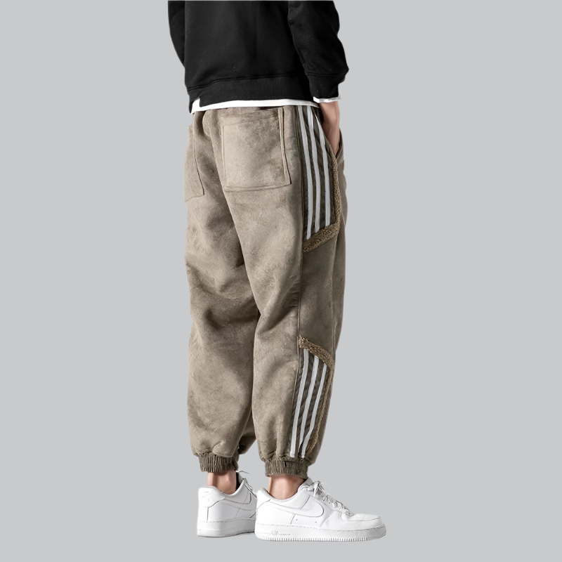 Vintage Tapered Leg Jogger Trousers
