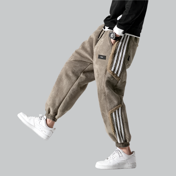 Vintage Tapered Leg Jogger Trousers