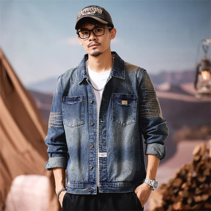 Vintage Wash Denim Jacket