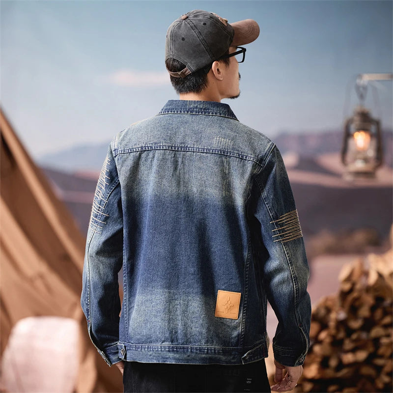 Vintage Wash Denim Jacket
