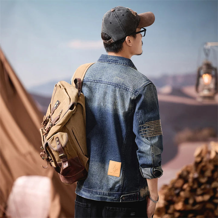 Vintage Wash Denim Jacket