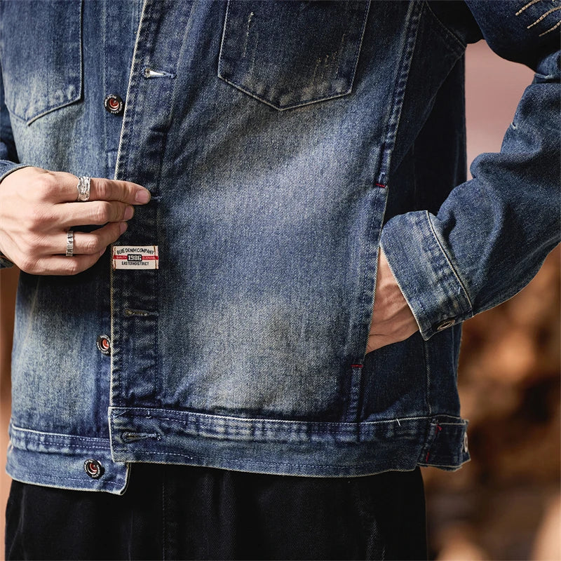 Vintage Wash Denim Jacket