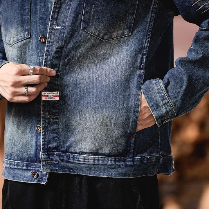 Vintage Wash Denim Jacket