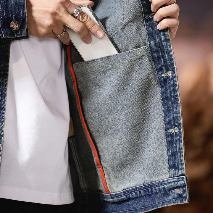 Vintage Wash Denim Jacket
