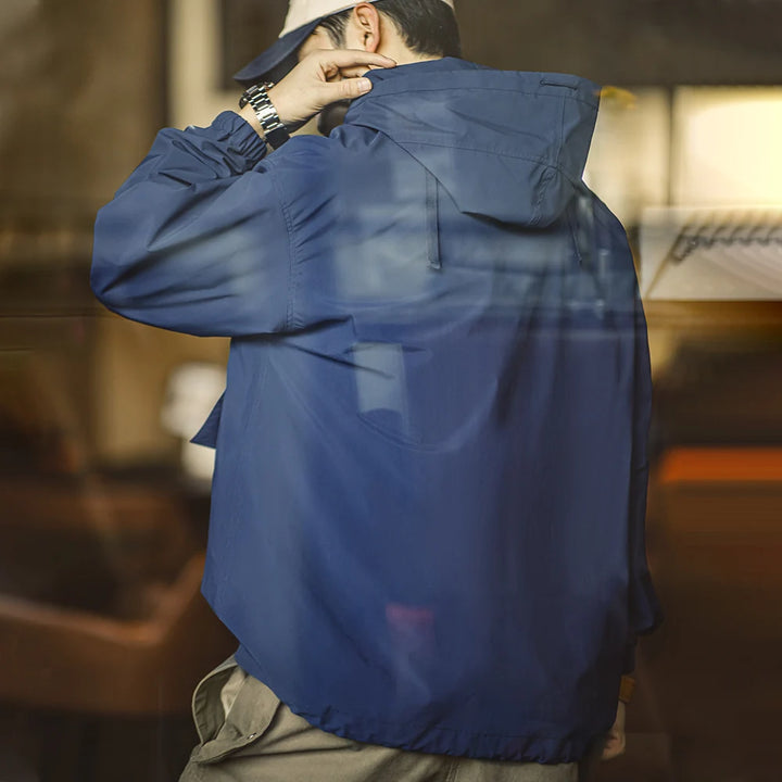 Vintage Windproof Deck Smock Hoodie