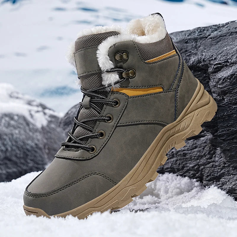 Winter Fleece Hiking Warm Boots