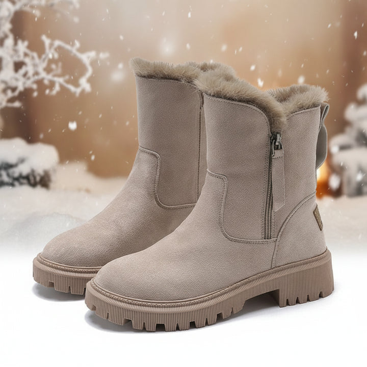 Winter Plush Platform Boots