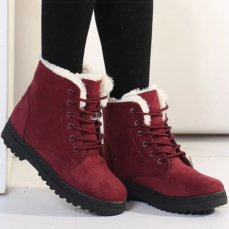 Winter Warm Fur Boots