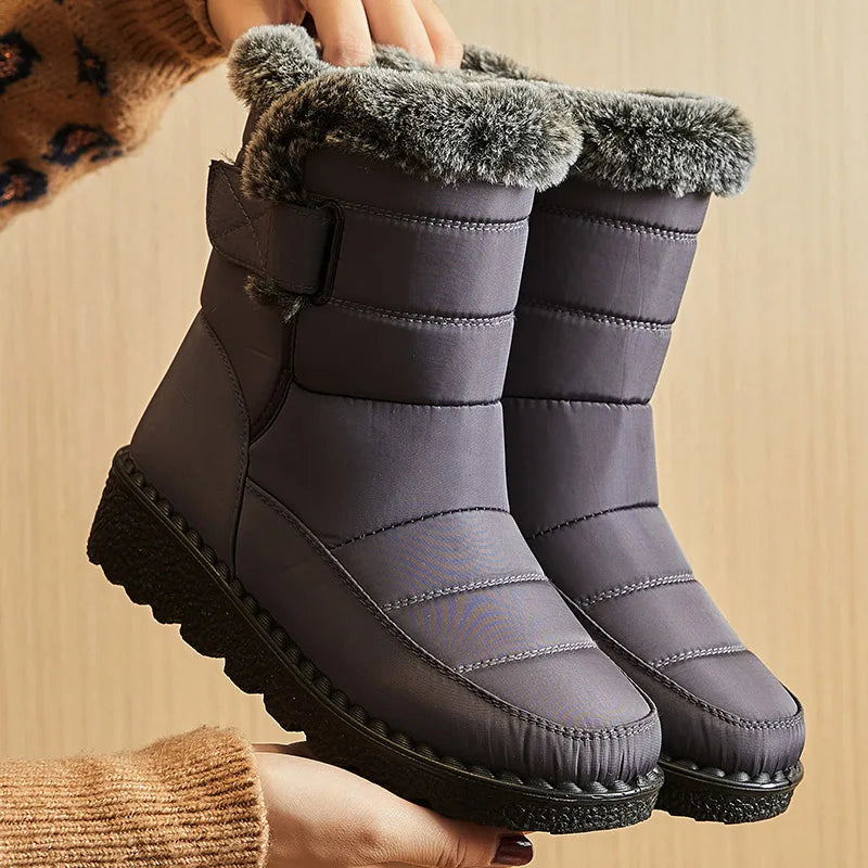 Winter Waterproof Fur Boots