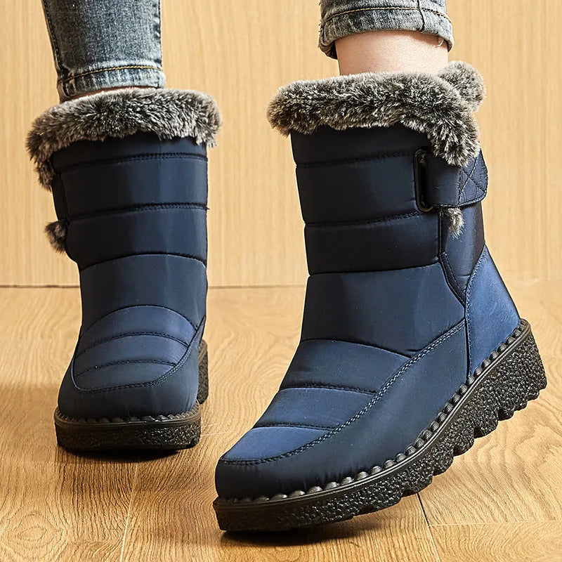 Winter Waterproof Fur Boots