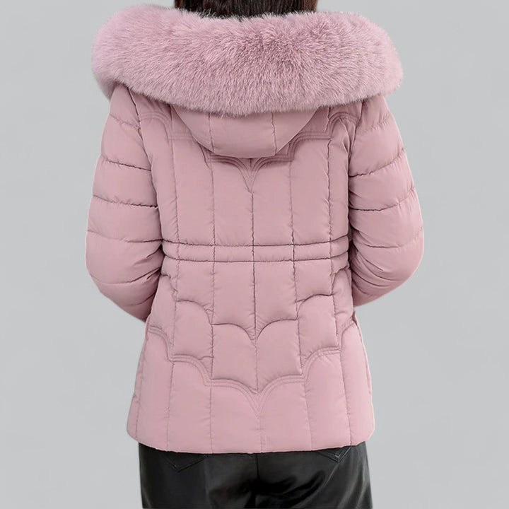 Faux Fur Trim Parka Puffer Down Coat