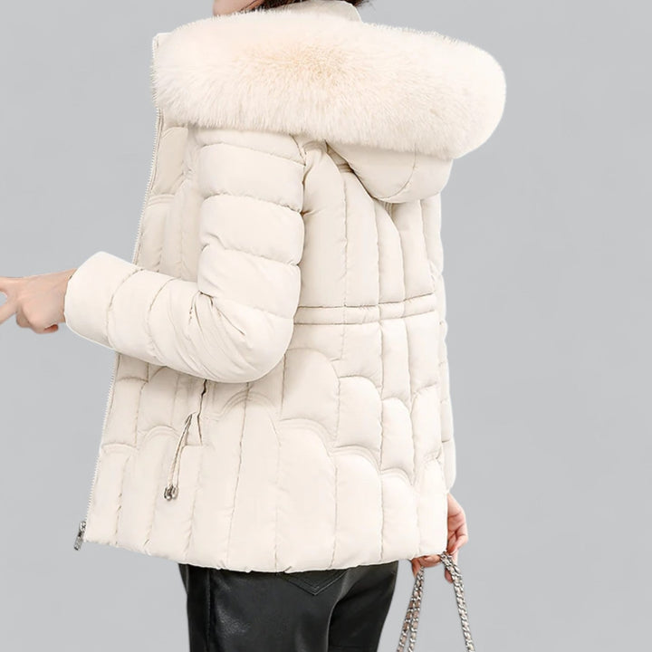 Faux Fur Trim Parka Puffer Down Coat