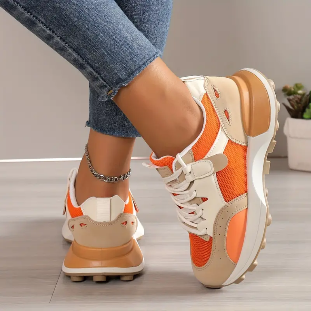 Women's Shoes Trendy Coloured Blocks