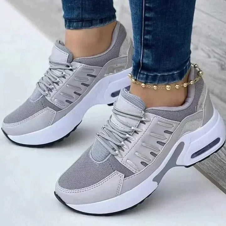 Women's Air-Padded Wide Fit Sneakers