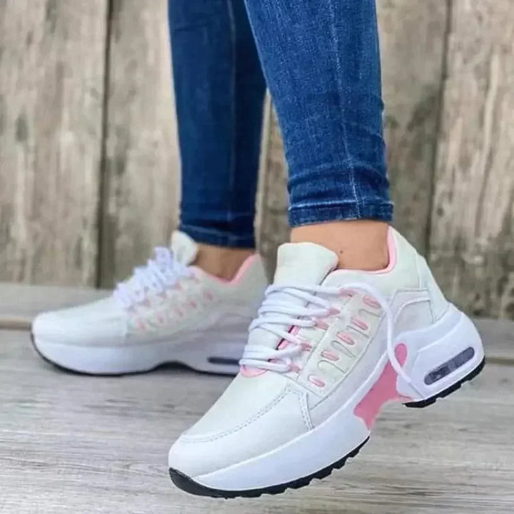 Women's Air-Padded Wide Fit Sneakers