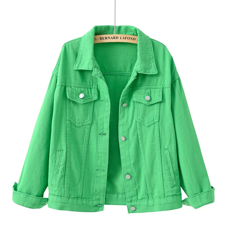 Women's Denim Coat Autumn Loose Jacket