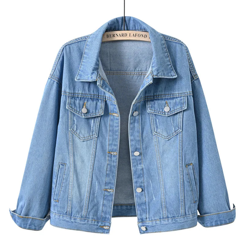 Women's Denim Coat Autumn Loose Jacket