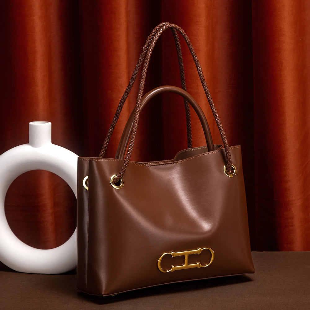 Women's Minimalist Structured Dual Use Tote