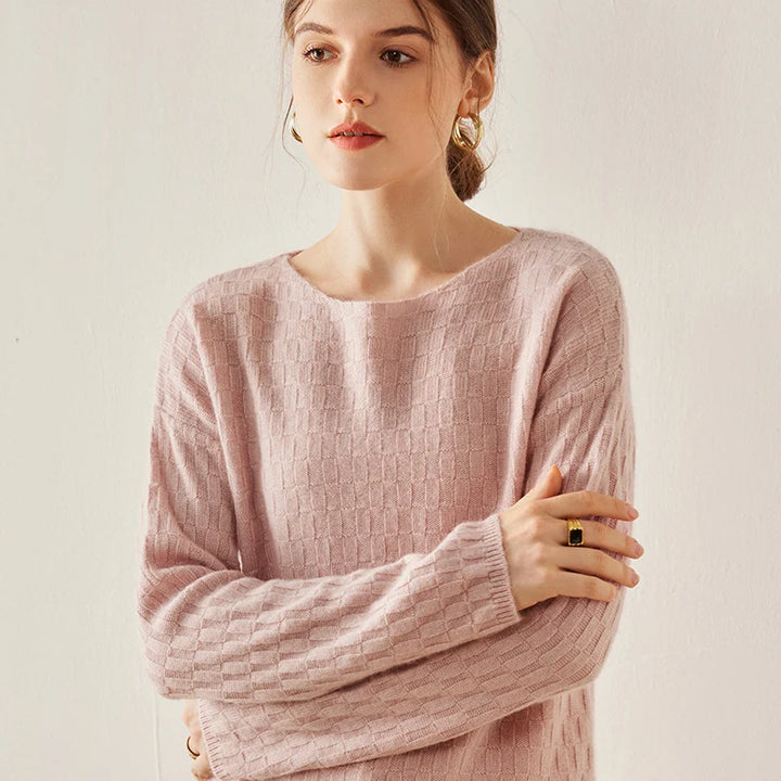 Women's Pure Cashmere Knit Sweater