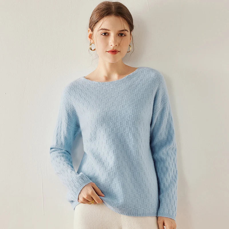 Women's Pure Cashmere Knit Sweater