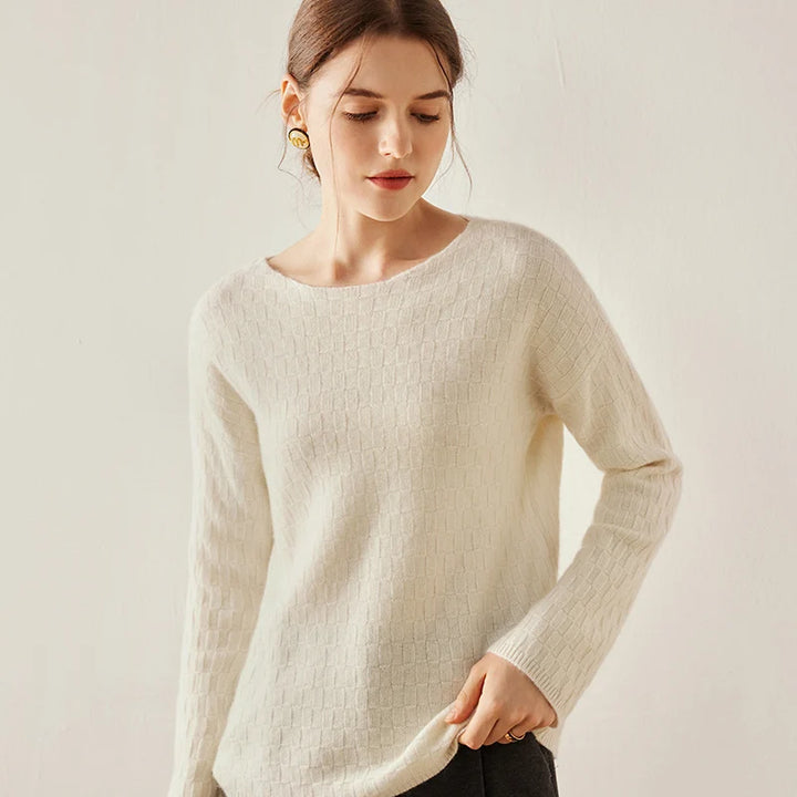 Women's Pure Cashmere Knit Sweater