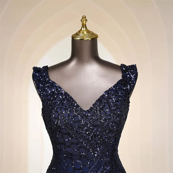 Women's Sequin Embellished Mermaid Gown