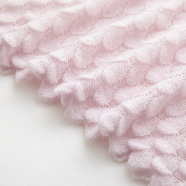 Women's Silk Cashmere Textured Knit Sweater
