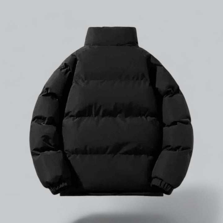 Wool-Lined Short Winter Jacket