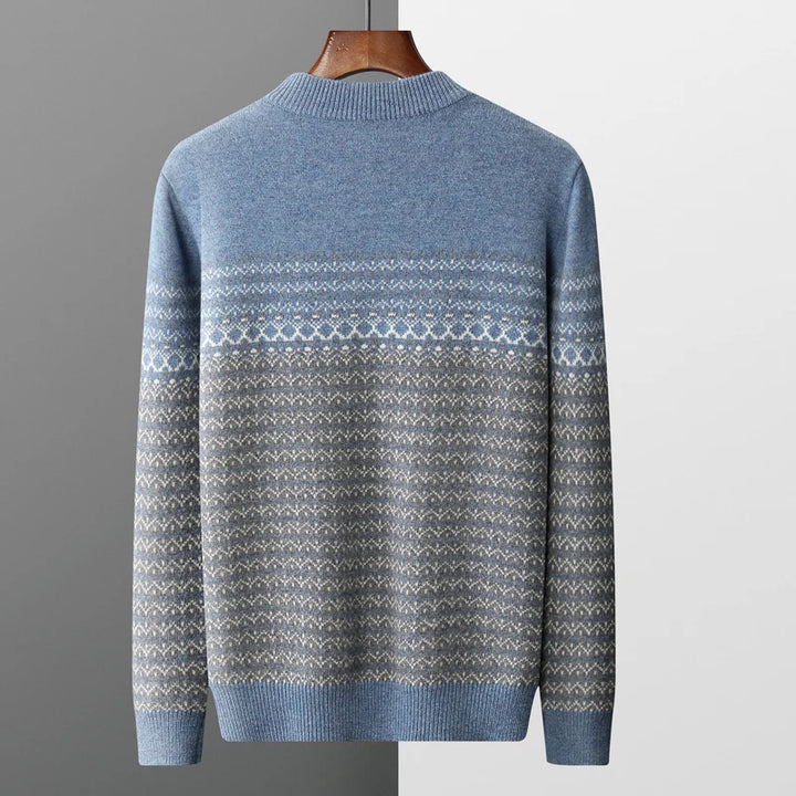 Wool Fair Isle Knit Sweater
