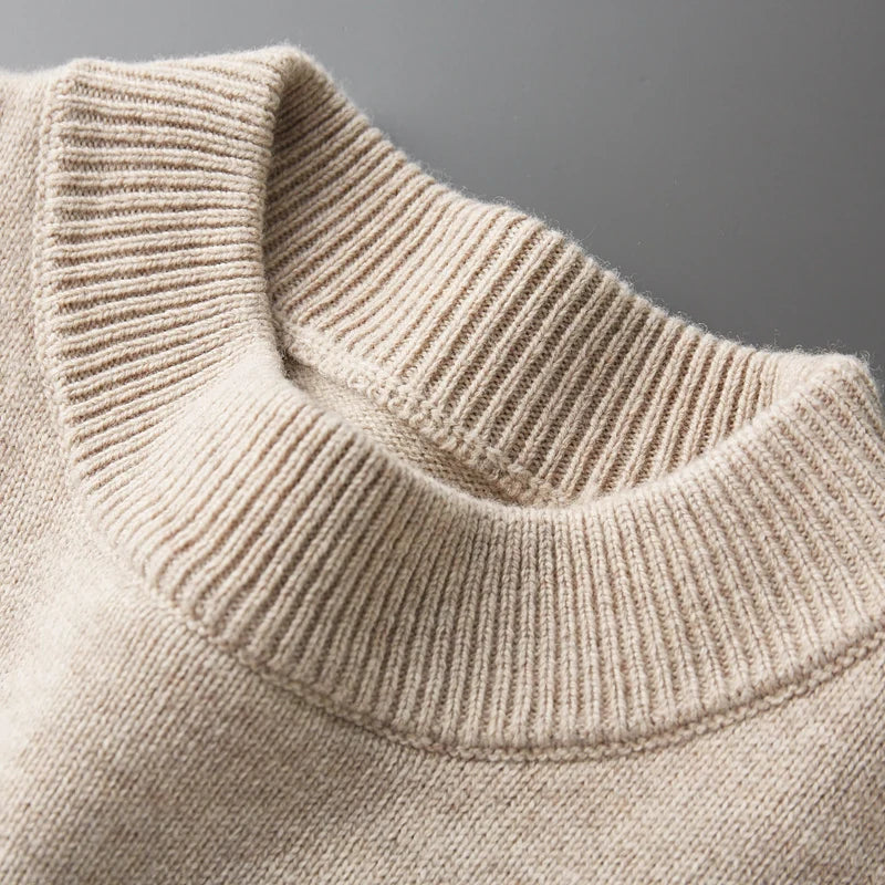 Wool Fair Isle Knit Sweater