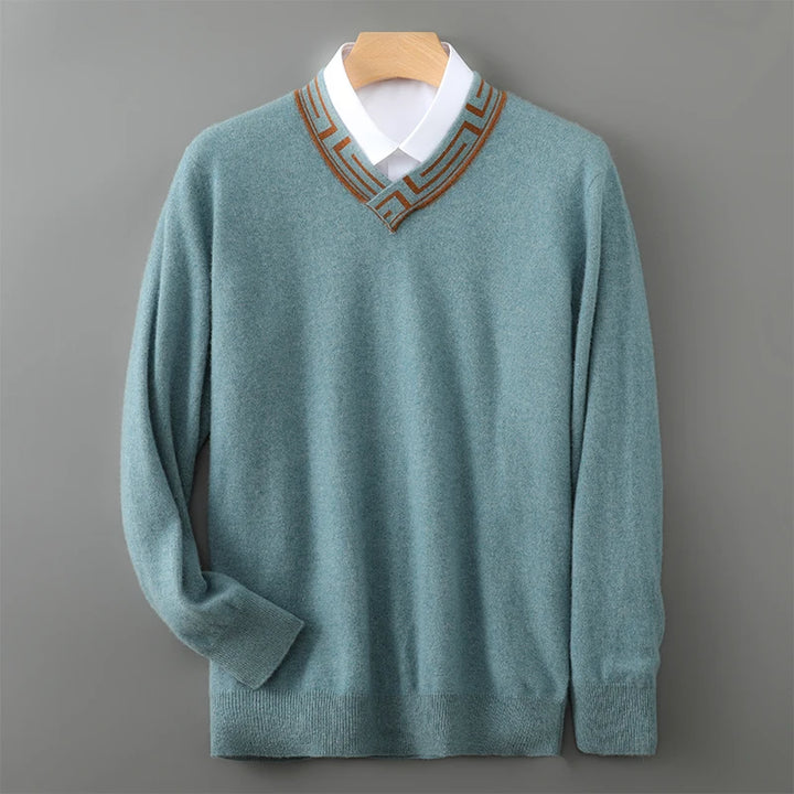 Wool V-Neck Sweater