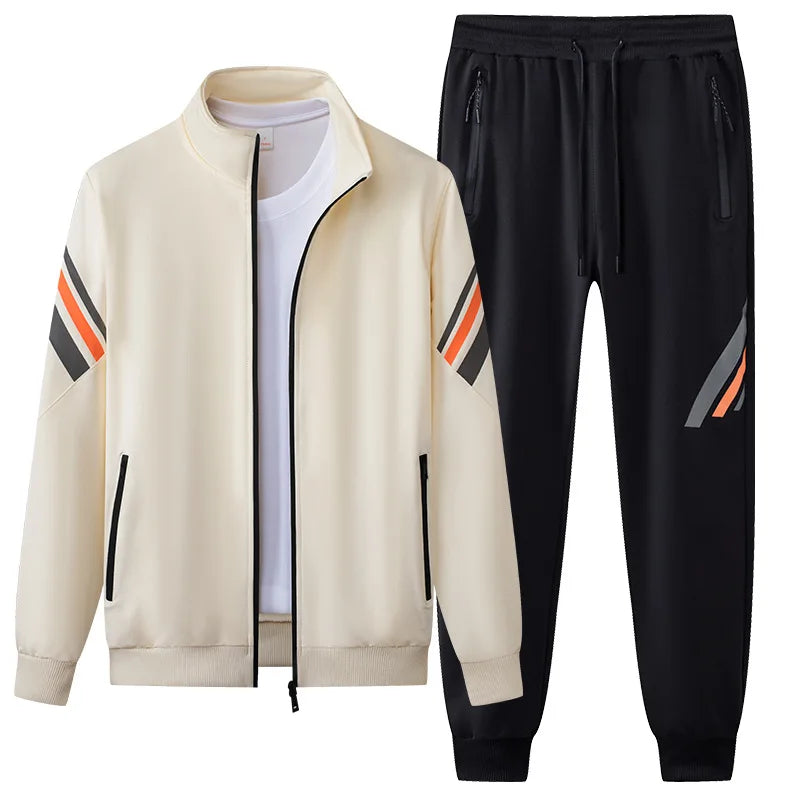 Zip Jacket and Track Pants Set