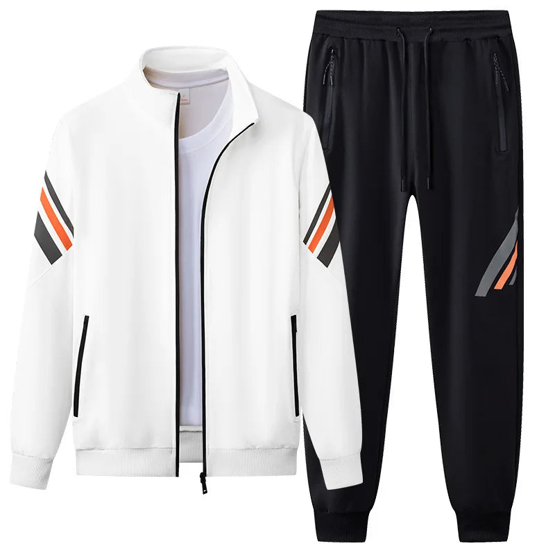 Zip Jacket and Track Pants Set