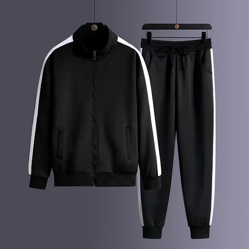 Zip Sports Tracksuit Set