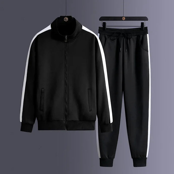 Zip Sports Tracksuit Set